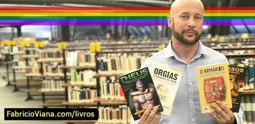 Literatura LGBT - Livros de Fabrício Viana