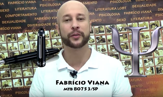 Apresentação: Canal do Fabrício Viana no Youtube. Jornalista, escritor e bacharel em psicologia.