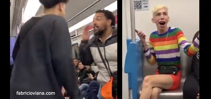 Cantores de Rap rimam com gay no metro e vídeo viraliza nas redes sociais. Assista!