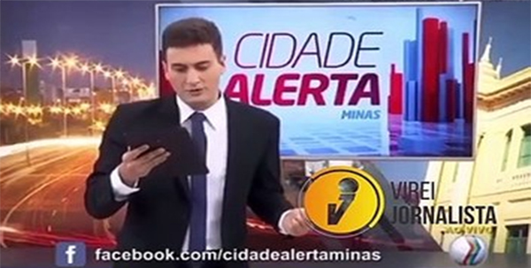 Ao vivo, jornalista Tarcis Duarte rebate comentário homofóbico e vídeo se torna viral. Assista!