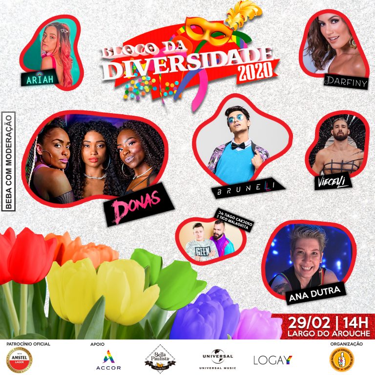 #CARNAVRAU Sétima edição do Bloco da Diversidade da Parada LGBT de SP? Vamos?
