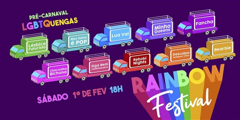 Eu vou, vamos? LGBTQuengas! Pré-carnaval com 10 blocos e 3 pistas no Via Matarazzo neste sábado!