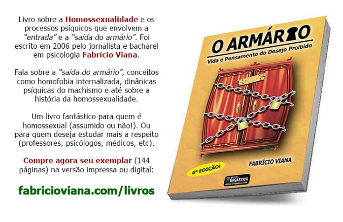 Onde comprar o livro O Armário escrito por Fabrício Viana?