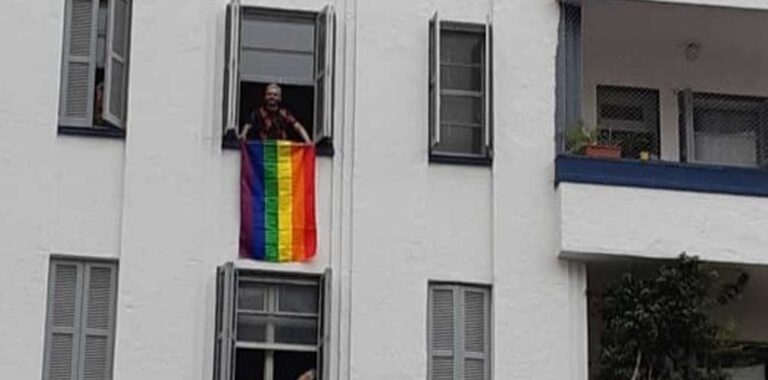 Morador do Edifício Santa Elisa (Largo do Arouche) denuncia “Vai ter bandeira LGBTQIA+ sim!”