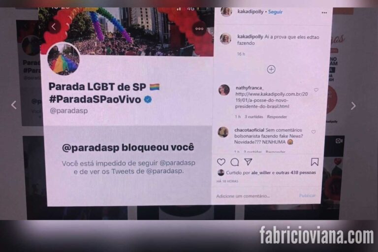 VÍDEO: KakaDiPolly sobre ter sido bloqueada no Twitter da Parada LGBT de SP