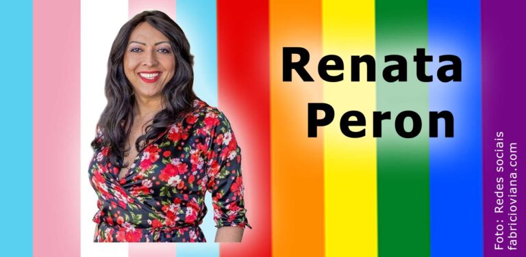 Canidates LGBTs, façam como a atriz, cantora e assistente social Renata Peron!