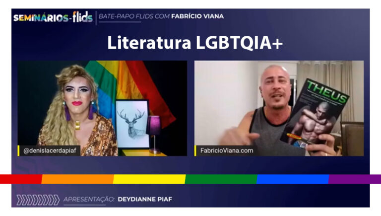 Deydianne Piaf me entrevistou na FLIDS – Festa Literária da Diversidade Sexual