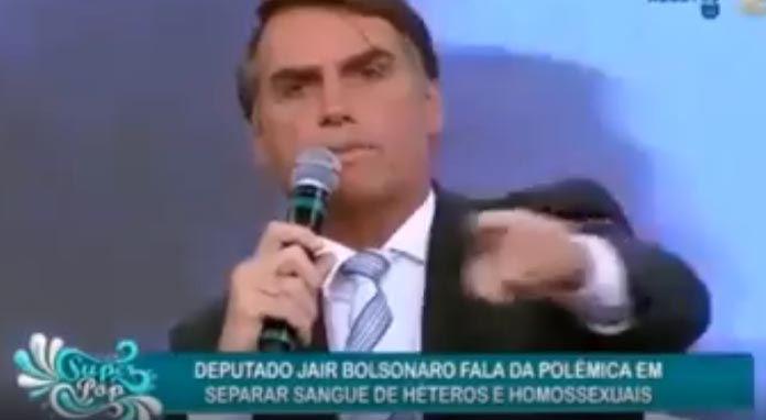 Preconceito LGBT: Falas homofóbicas de Jair Bolsonaro. Compilação na mídia. Compartilhem!