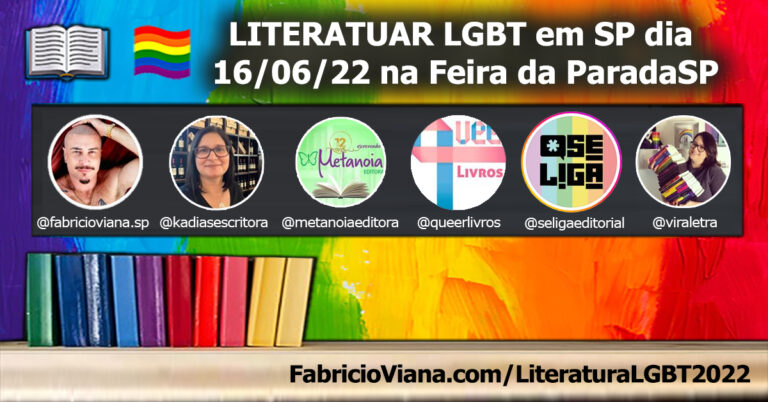 5º Bate-papo com Autores/Editoras de livros com temática LGBT na feira da ParadaSP