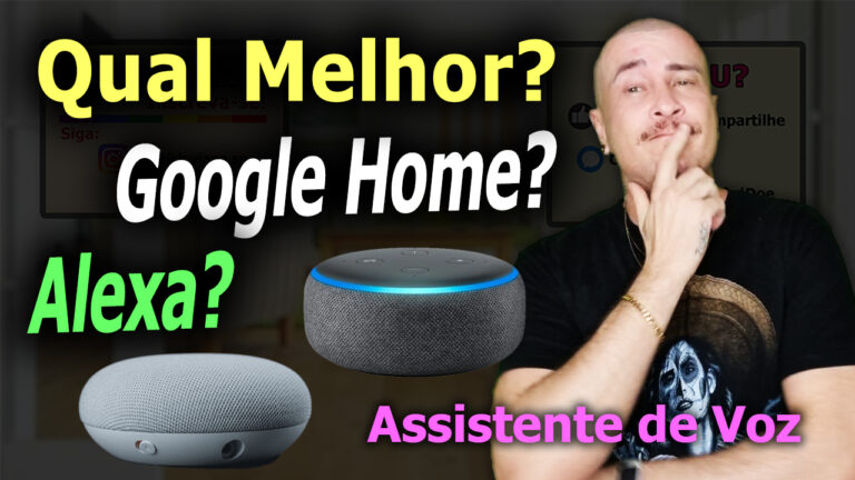 Qual o melhor Assistente de Voz? Alexa ou Google Home Assistente? Em 2022?