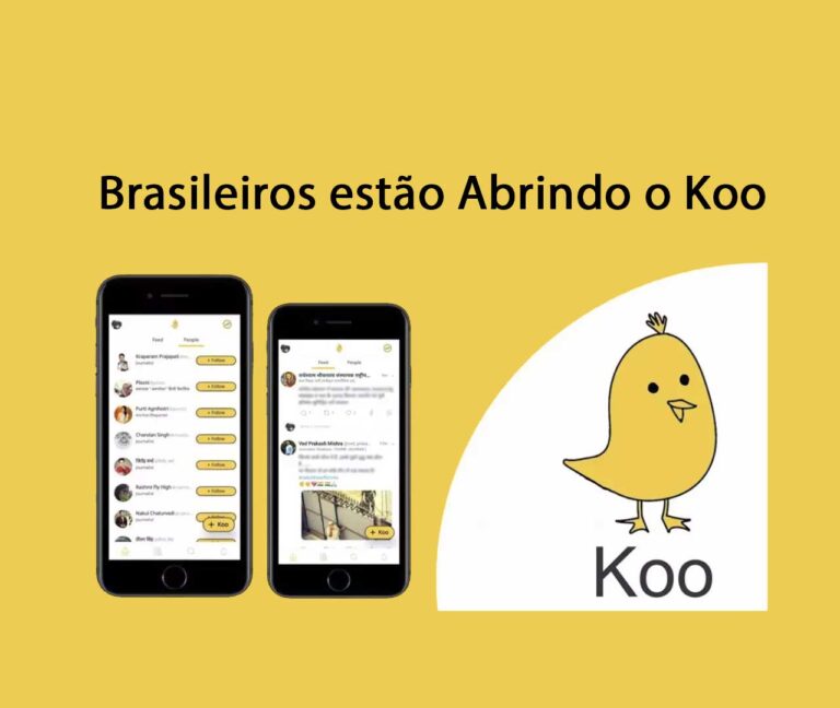 Brasileitos estão abrindo o Koo após suposta morte do Twitter